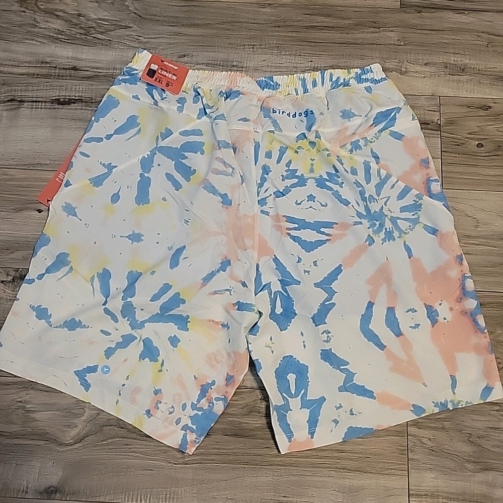 Birddogs Shorts Mens XXL Muilticolor Built In Liner 9" Boom For You Boomstick